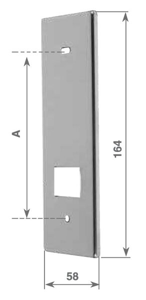 011.P.11.30 - Placche per avvolgitori 114/135 INOX, per avvolgitori codice 011.A.........